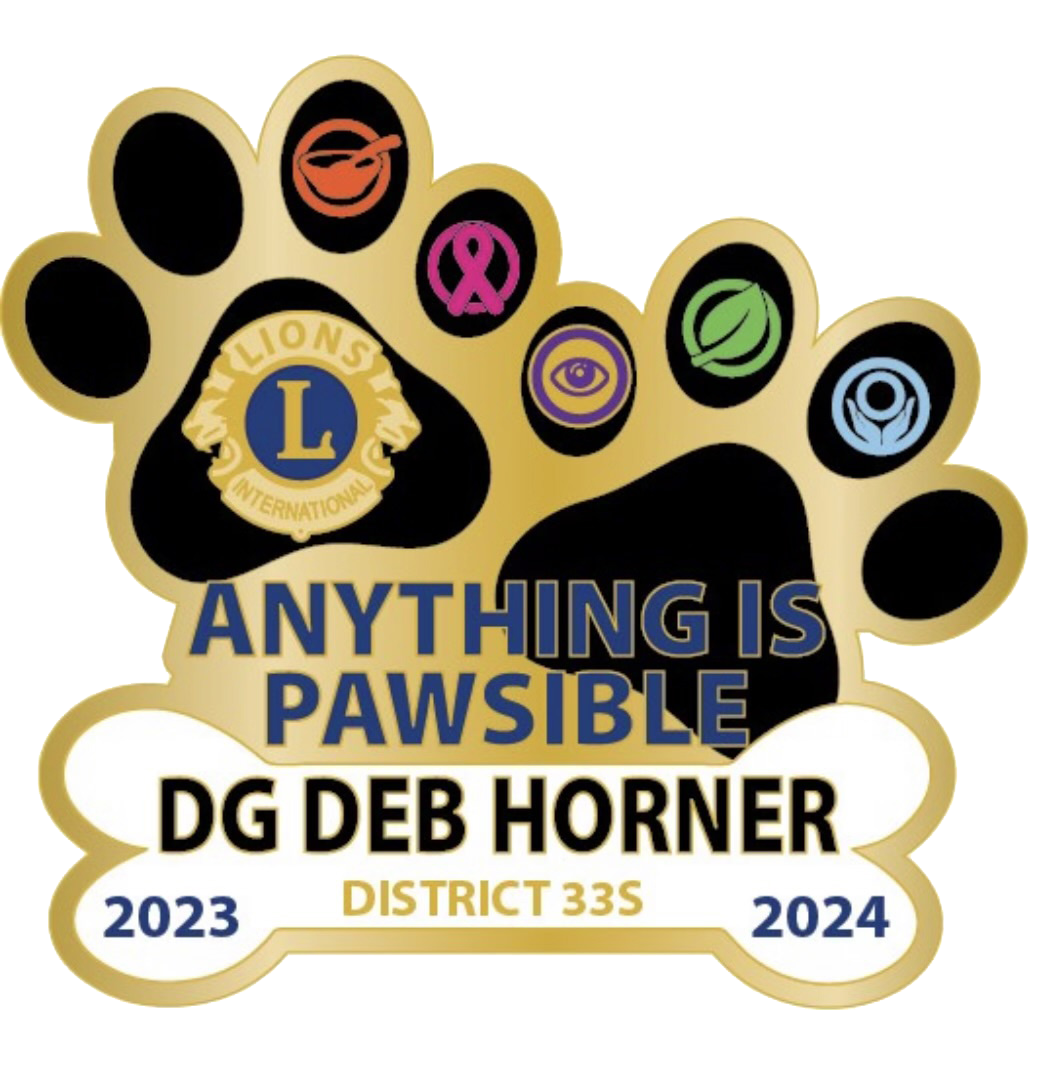 Symbol of 2023-2024 DG Deb Horner