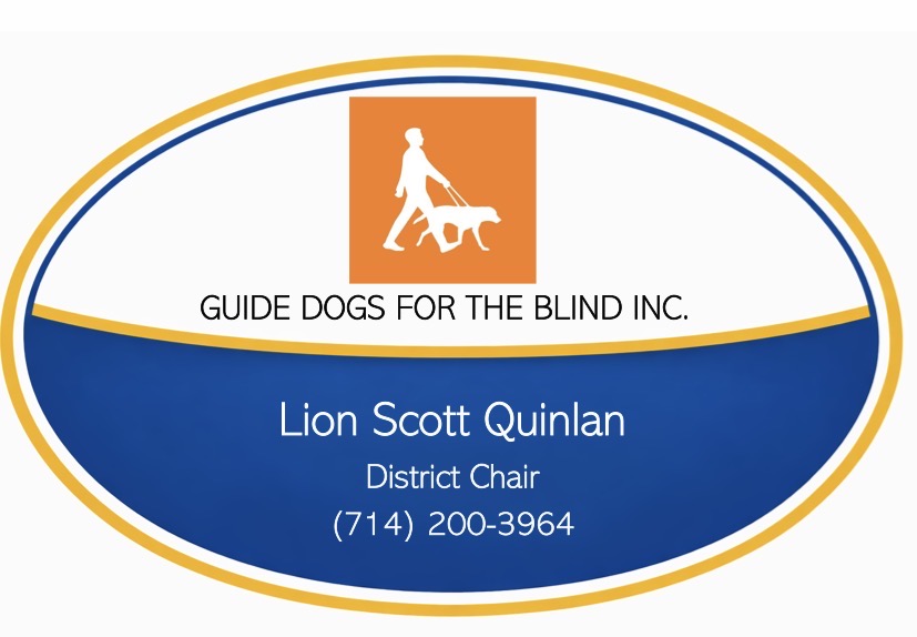 guide g=dogs for the blind district project summary badge