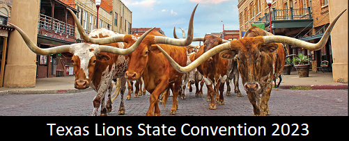 Texas Lions State Convention 2023 at Fort Worth